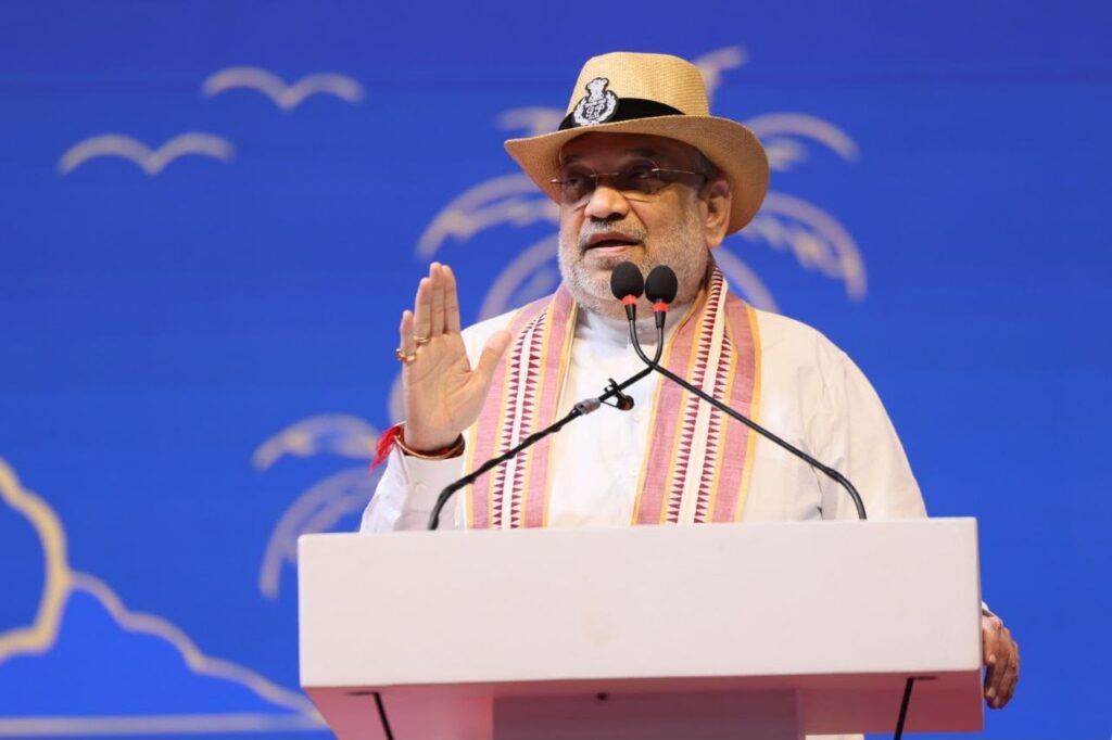 Union Home Minister Shri. Amit Shah Presents President’s Colour to Goa Police, Honouring Eight Decades of Distinguished Service