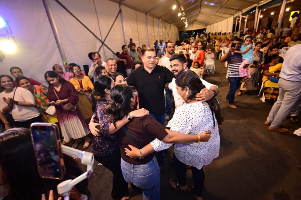 Porvorkars Join Hon’ble Tourism Minister & Porvorim MLA Shri Rohan A. Khaunte On New Flyover For Spectacular Goa Street Fest