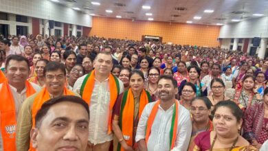 Tourism Minister & Porvorim MLA Shri Rohan A. Khaunte Leads Seva Sankalp Abhiyan Celebrating Nari Shakti and Highlighting Benefits of Government Welfare Schemes