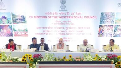 Union Home Minister and Minister of Cooperation Shri Amit Shah chairs the 28th meeting of the Western Zonal Council in Panaji, Goa