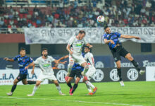 Ajaraie Misses Late Penalty as Odisha FC and NorthEast United FC Share Spoils in Bhubaneswar