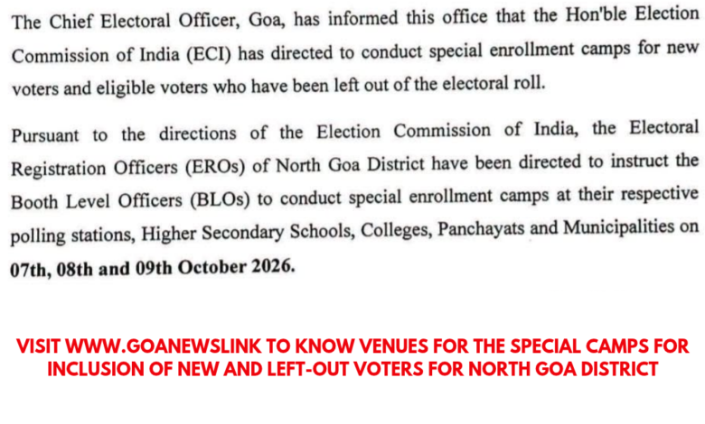 Special Camps for Inclusion of New and Left-Out Voters