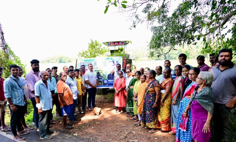 Hon’ble Tourism Minister & Porvorim MLA Shri Rohan A. Khaunte Continues His Efforts to Strengthen Kisan Shakti Through Mechanised Paddy Harvesting Support for Farmers of Quitla, Salvador do Mundo of Porvorim