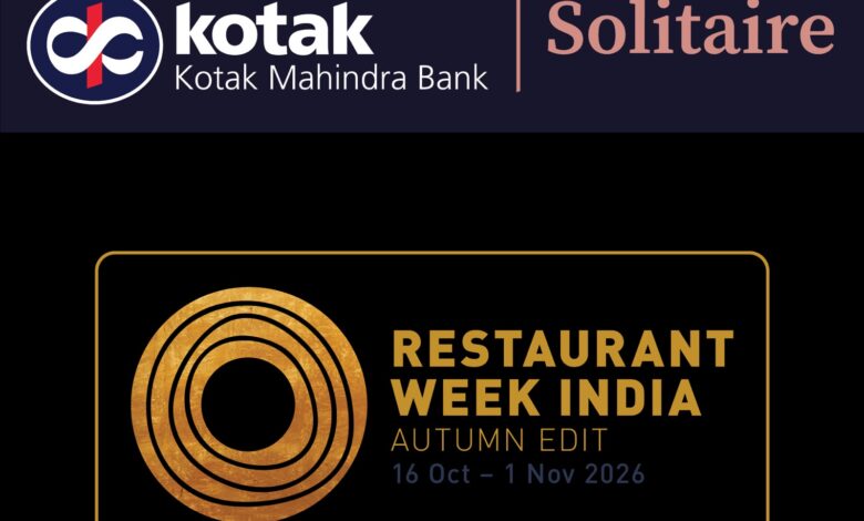 Kotak Solitaire Restaurant Week India Goes National This October On The District App
