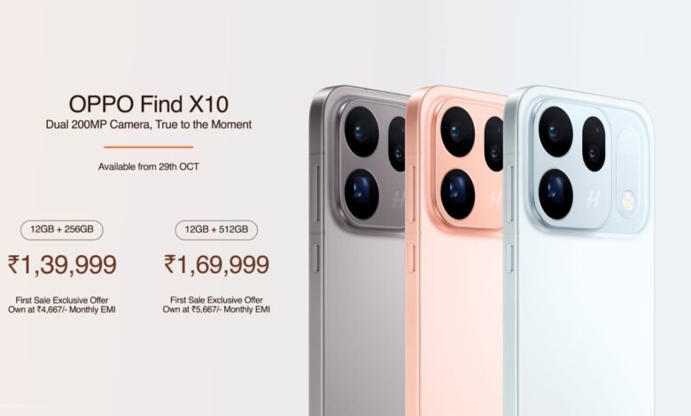 OPPO India raises the bar for premium flagship smartphones with the All-New OPPO Find X10 Series
