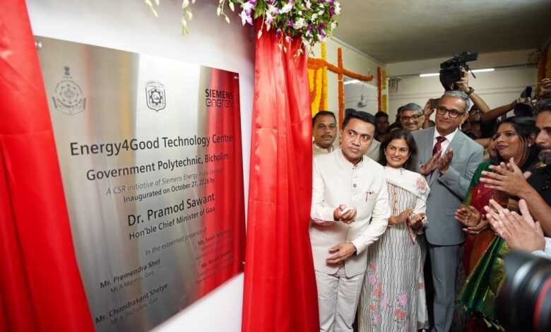 Siemens Energy India Launches Technology Center to Skill Goa’s Youth
