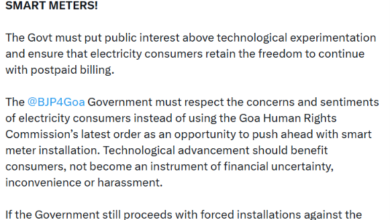 Amit Patkar Demands Consumer Choice on Smart Meters, Warns of People’s Agitation Against Forced Installations